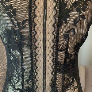 Free People lace dress black XS/TP